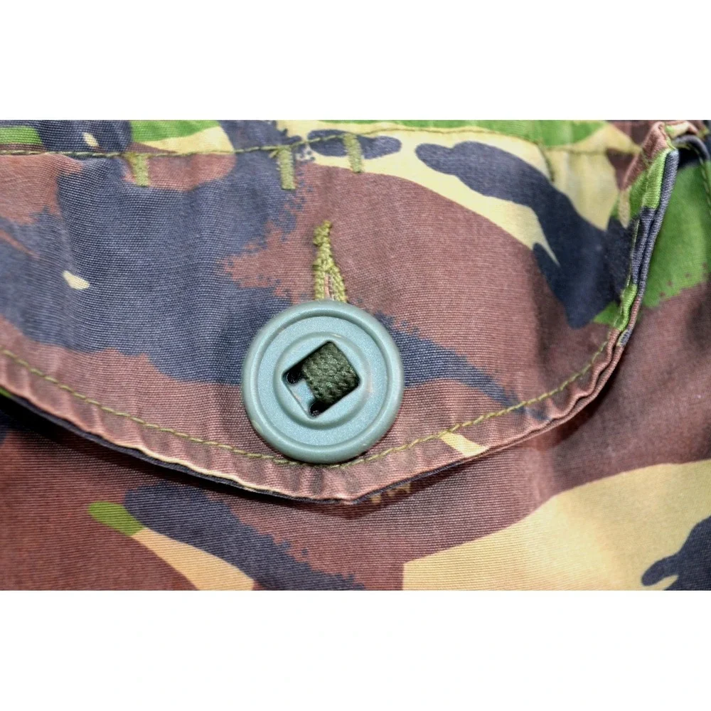 Vintage British Military‎ Jacket DPM Field 170/104 Camouflage Combat Smock Coat